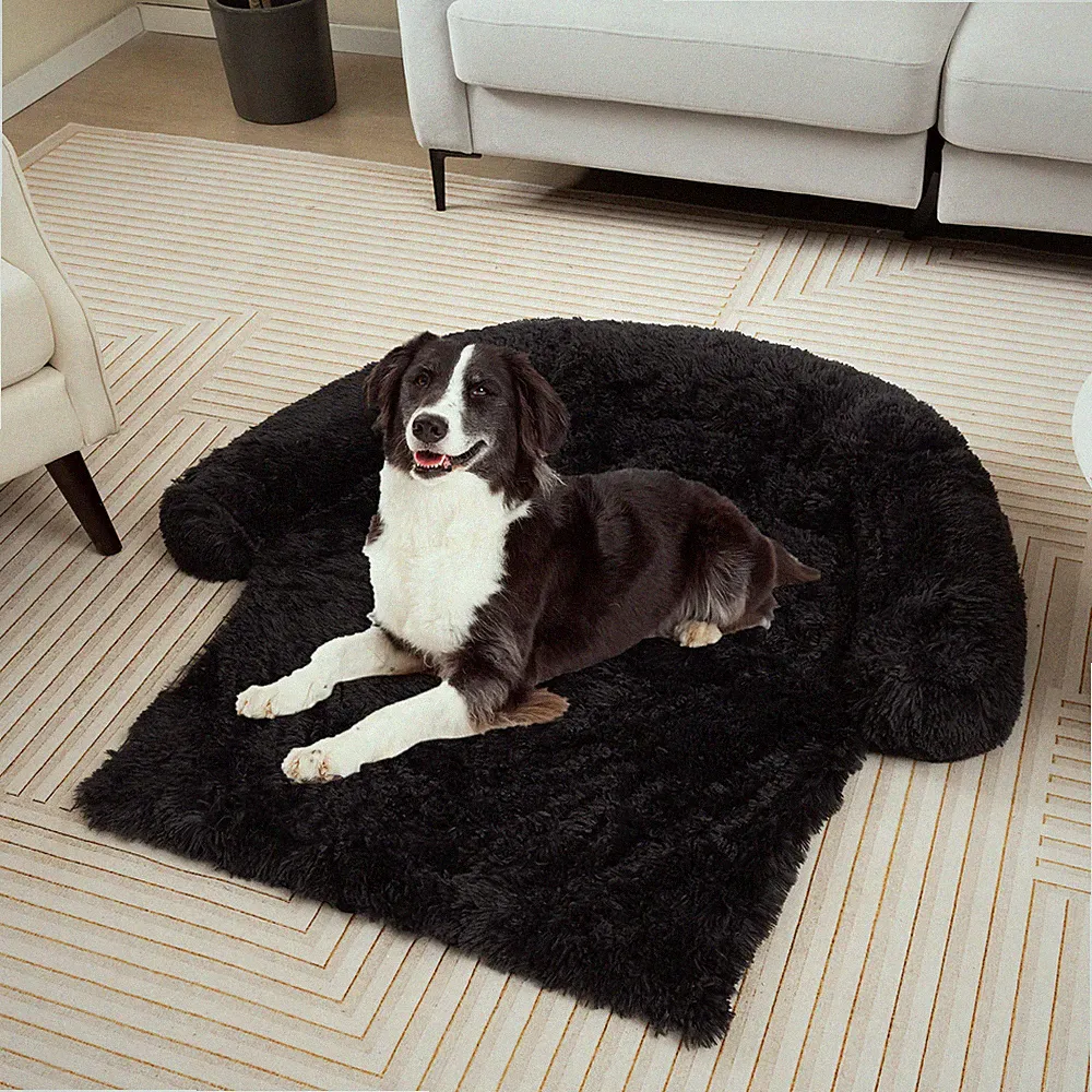 Hundebett orthopädisch Plüsch Hundekissen Matte Hundesofa Haustierbett waschbar