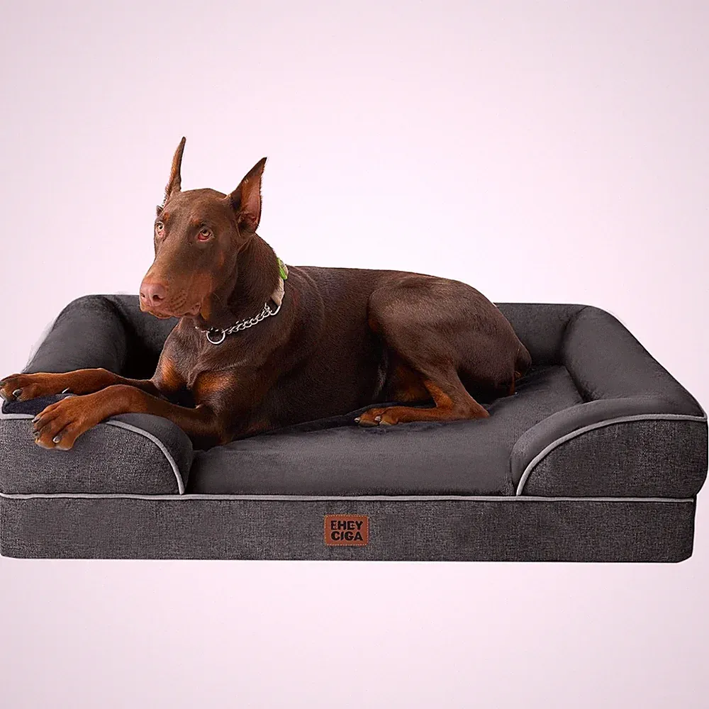Hundebett Orthopädisches Hundekissen Liegefläche XXL