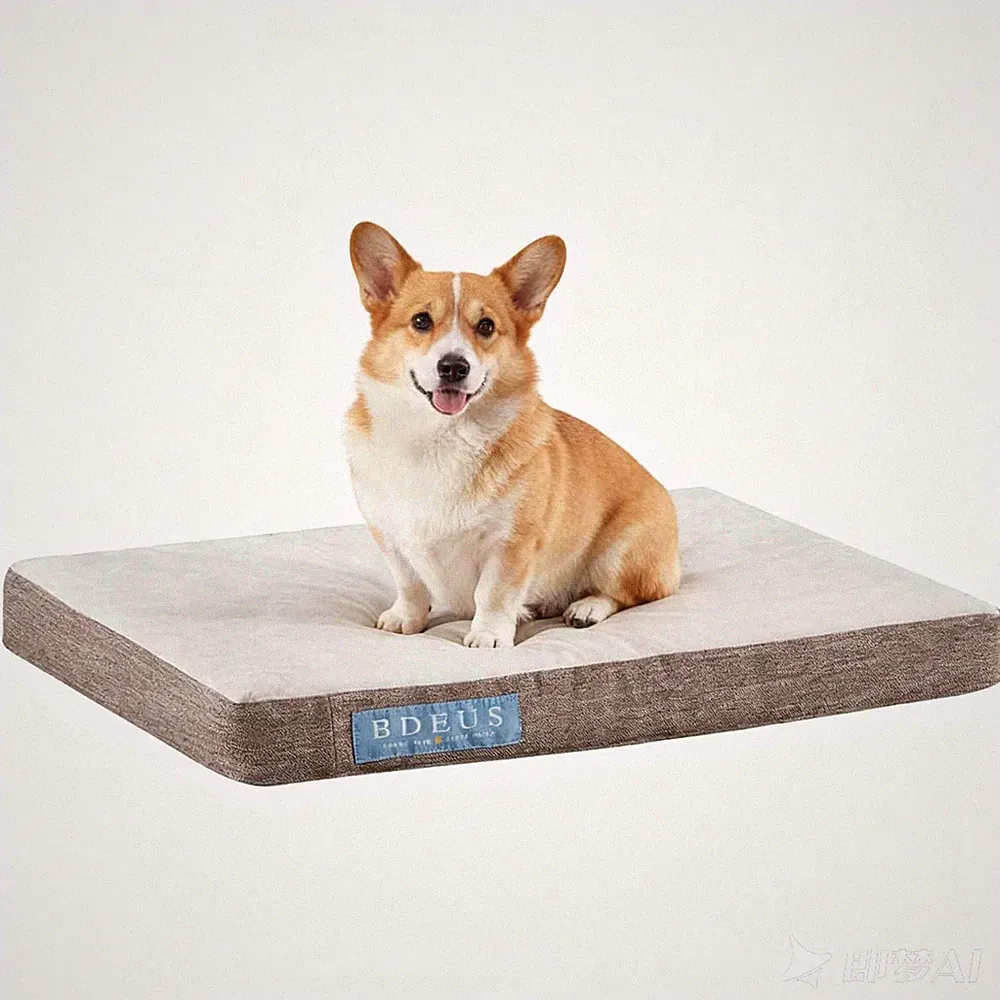 Hundebett Wasserdicht Große Hunde Katze Hundekissen Hundekorb MemorySchaum 66x89