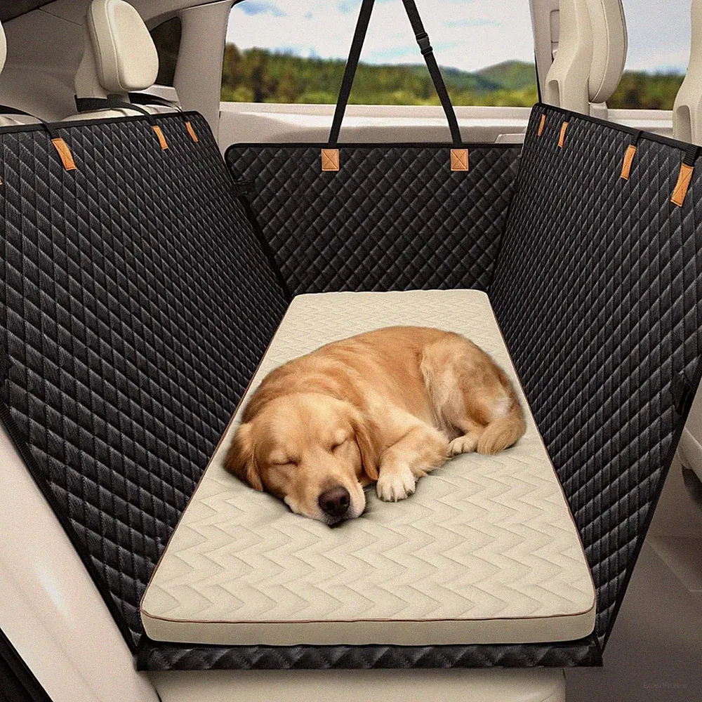 Hundekissen Sitzschutz Automatte Rutschfest Futternapf Reise SUV Limousine
