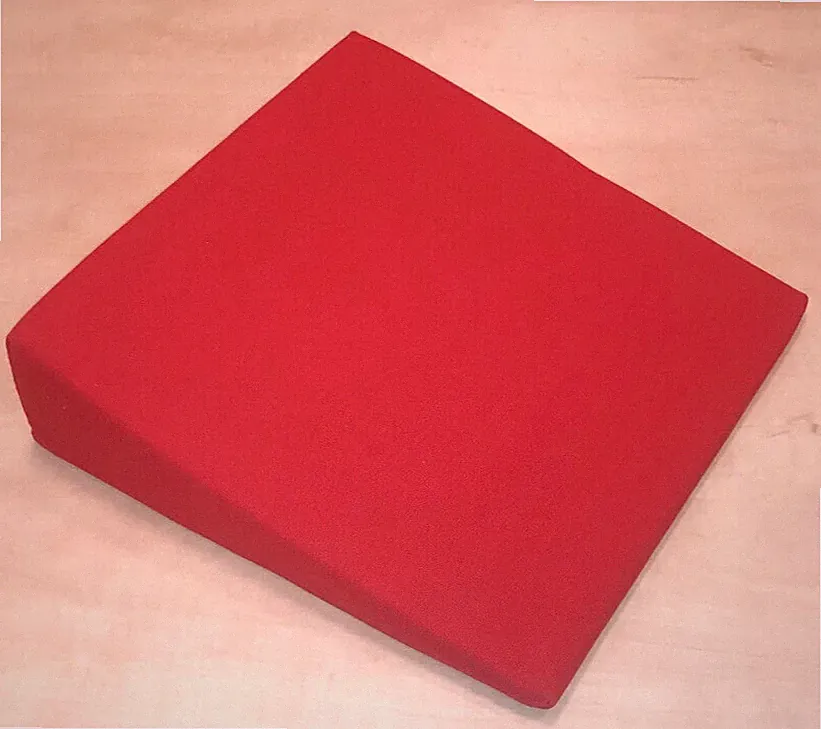 Junior Keilkissen orthopädisches Sitzkissen für Kinder 30x30x7 cm in 5 Farben