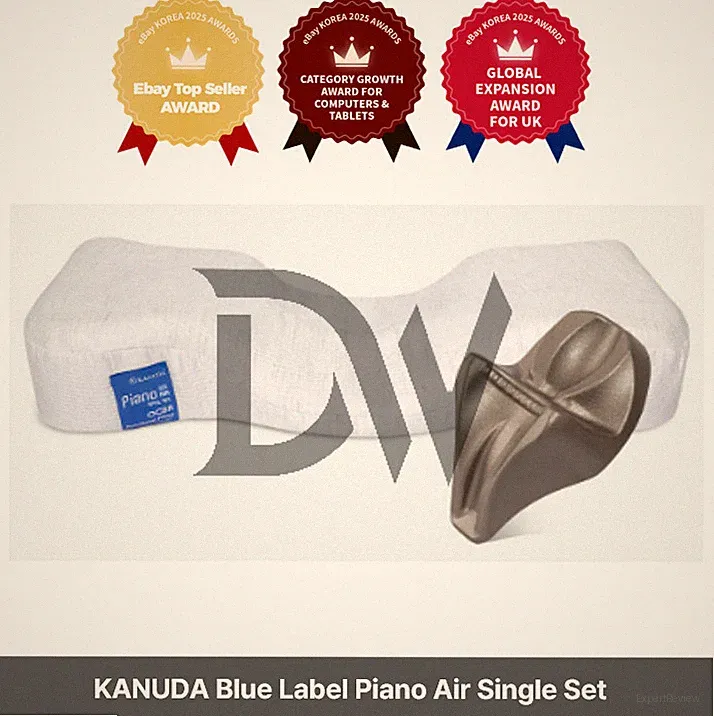 KANUDA Blue Label Piano Air Einzel-Set Taille Nap Memory Foam Cervical...