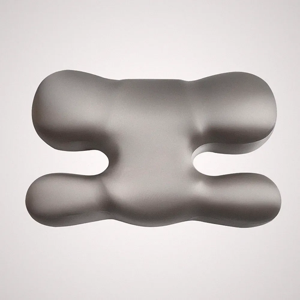 Kissen mit H-Form ergonomisch Nackenstützkissen orthopädisch für Seitenschläfer