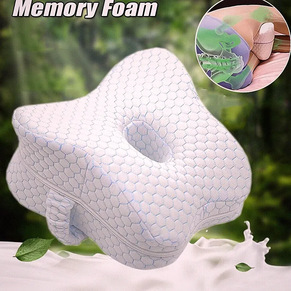Kniekissen Beinkissen Orthopädische Kissen Memory Foam Seitenschläfer Kniekissen