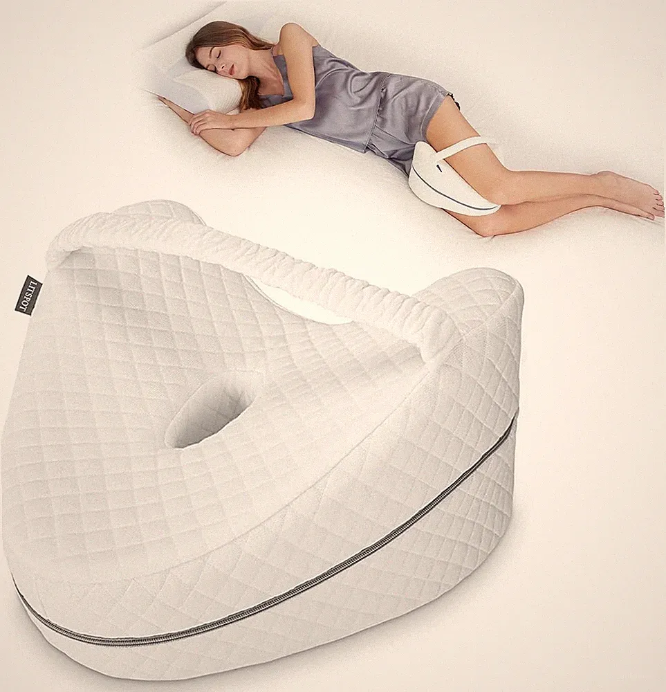 Kniekissen Ergonomisch Memory Foam Orthopädisches Seitenschläferkissen