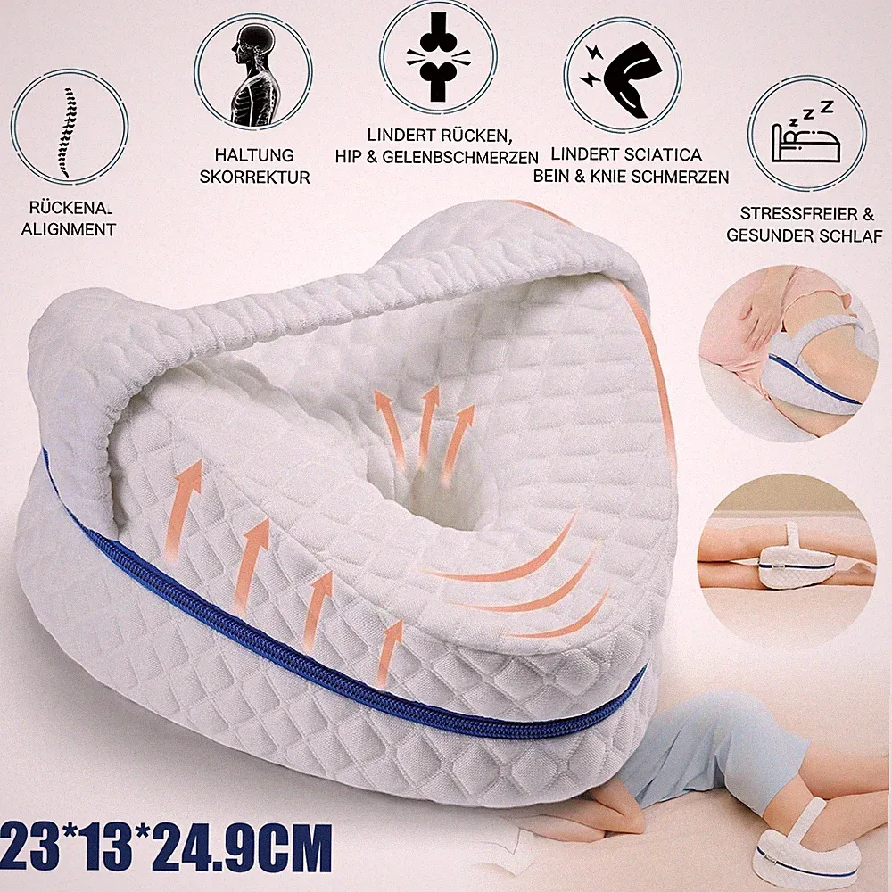 Kniekissen Ergonomisches Beinkissen Orthopädisches Ideal Orthopädisch für Büro