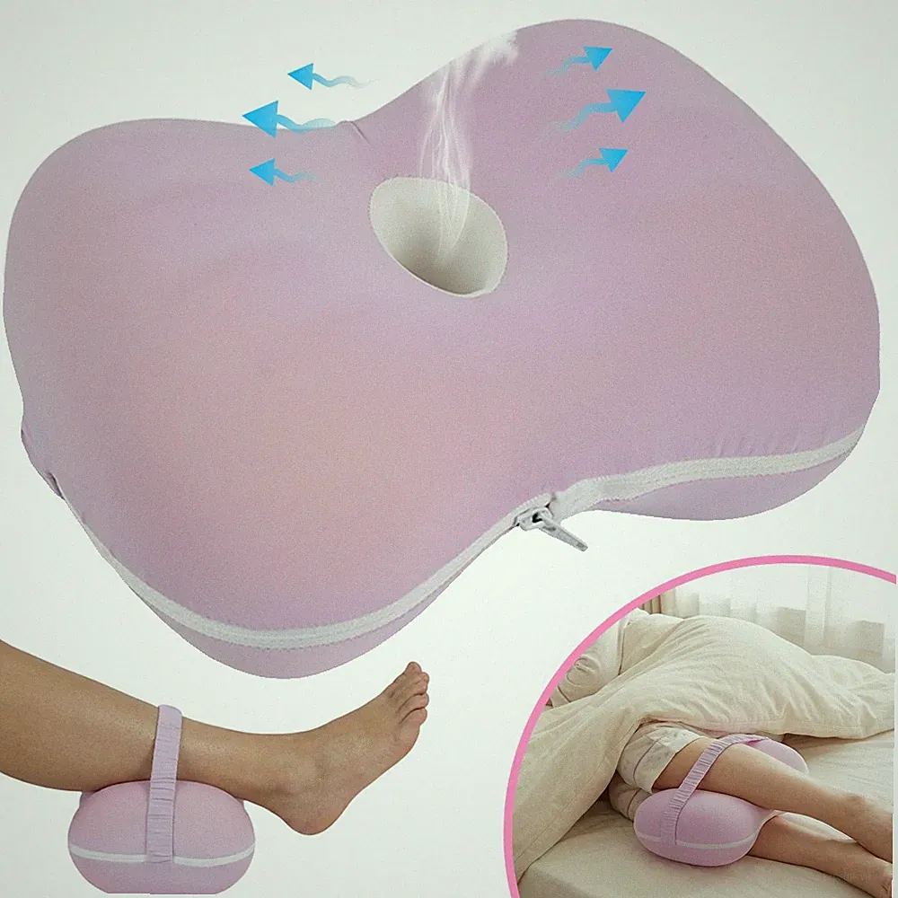 Kniekissen Ergonomisches Seitenschläferkissen Memory Foam Knie Kissen Beinkissen
