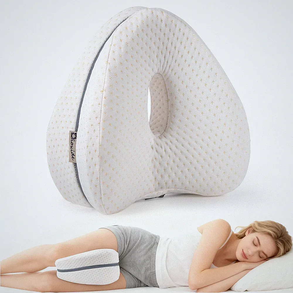 Kniekissen für Seitenschläfer, Beinkissen Ergonomisches Seitenschläferkissen...