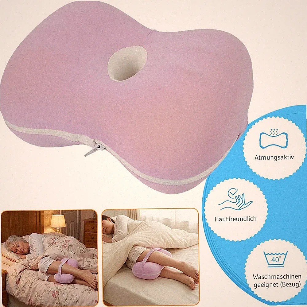 Kniekissen für Seitenschläfer Ergonomisches Seitenschläferkissen Beinkissen