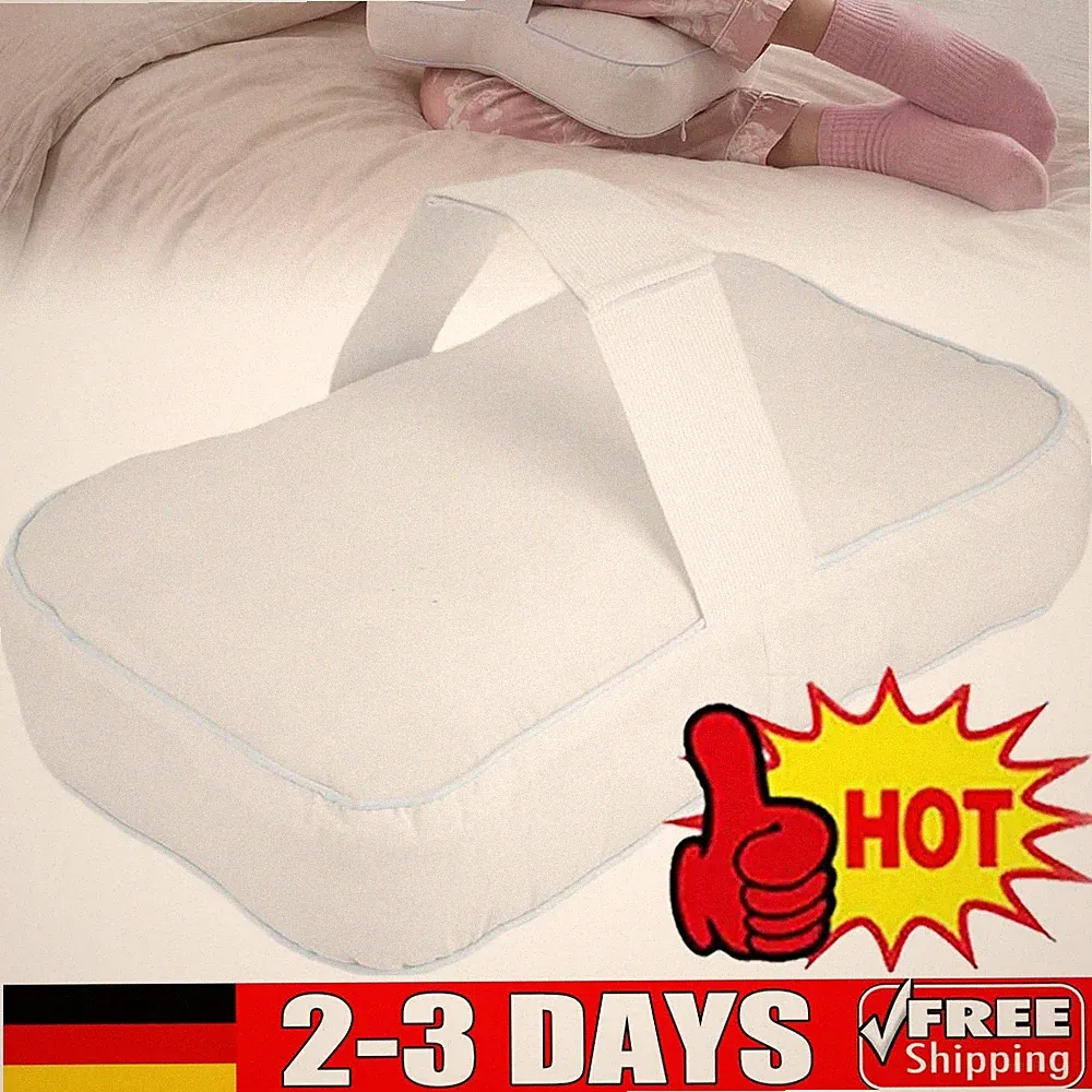 Kniekissen für Seitenschläfer Memory Foam Beinkissen, Orthopädisches Kissen NEU