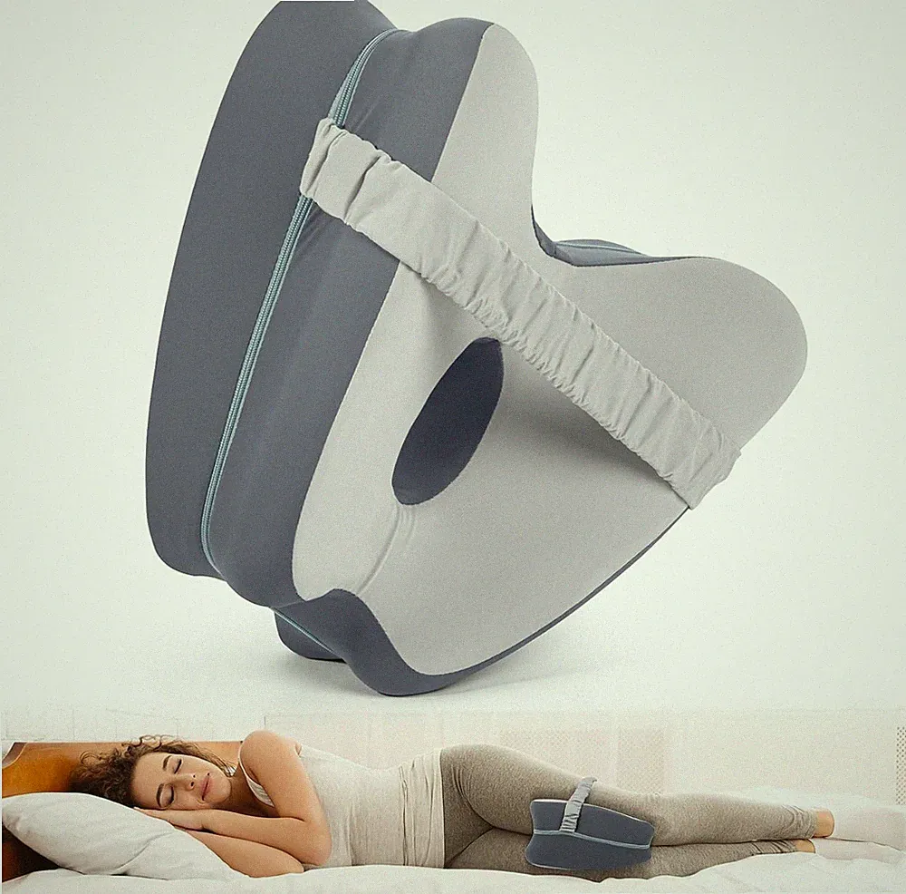 Kniekissen für Seitenschläfer Memory Foam Hüftkissen Orthopädisch Schmetterli...