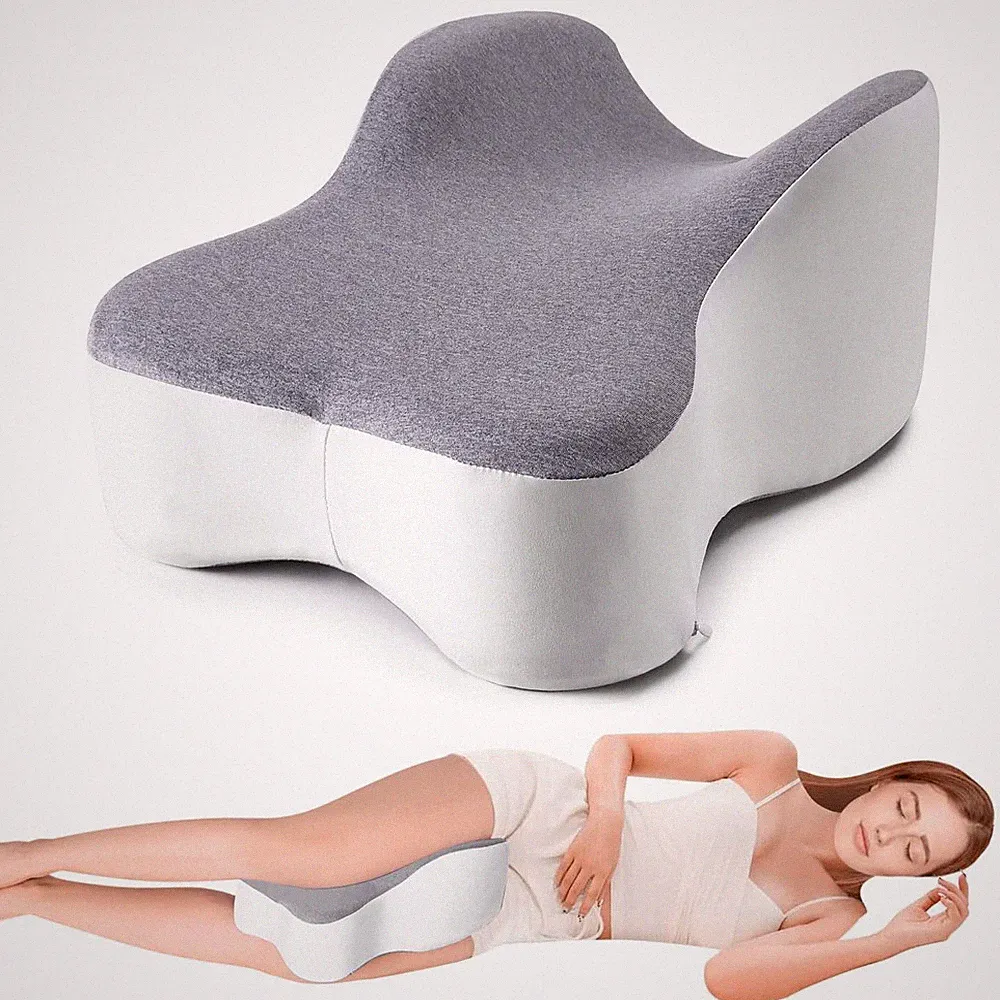 Kniekissen für Seitenschläfer,Orthopädisches Bein-Kissen,Schwangerschafts-Kissen