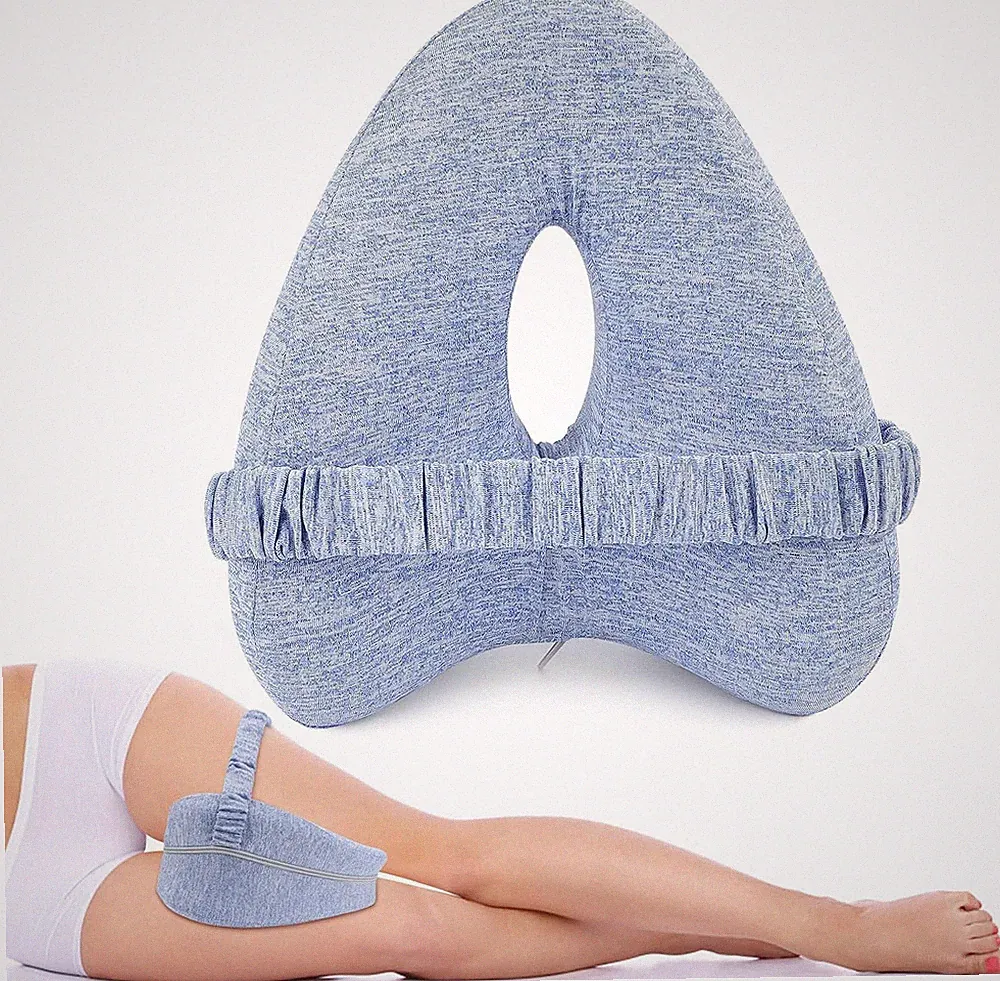 Kniekissen für Seitenschläfer, Orthopädisches Kissen für Bein, Ergonomisches Bei