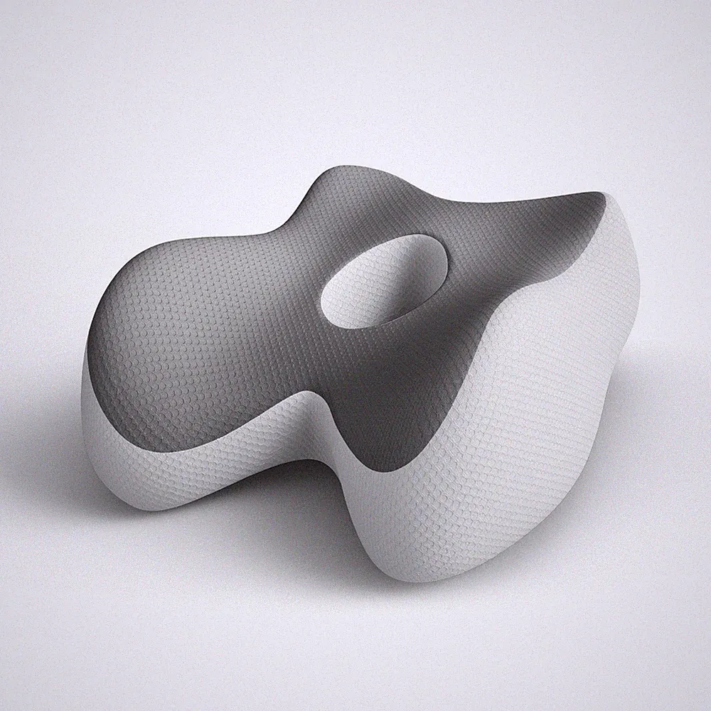 Kniekissen mit Schmetterlingsform atmungsaktiv orthopädisches Kniekissen weich
