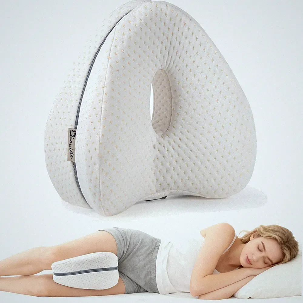 Kniekissen Seitenschläfer Memory Foam Beinkissen orthopädisch