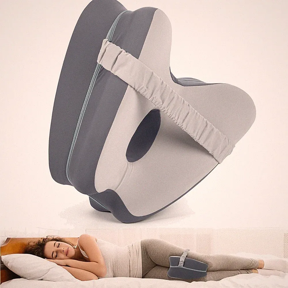 Kniekissen Seitenschläfer Memory Foam orthopädisch Beinkissen Schmetterling