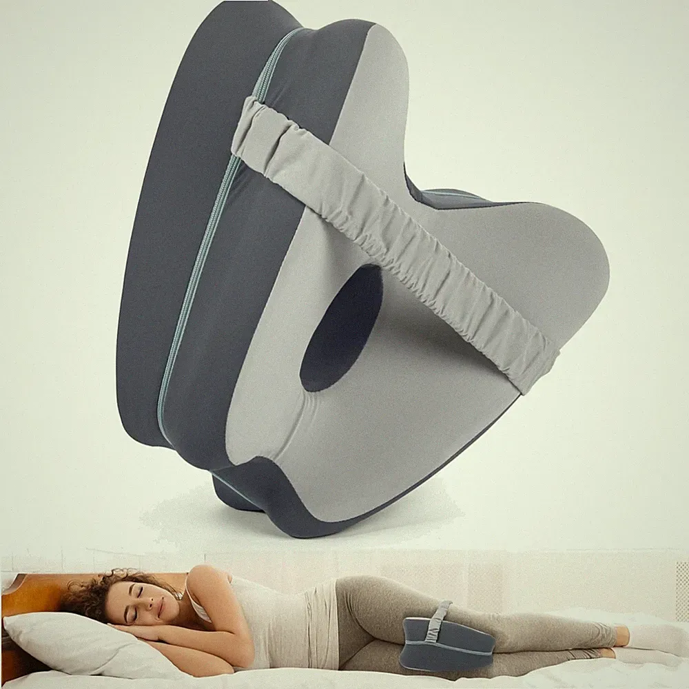 Kniekissen Seitenschläfer Memory Foam orthopädisch Schlafkissen