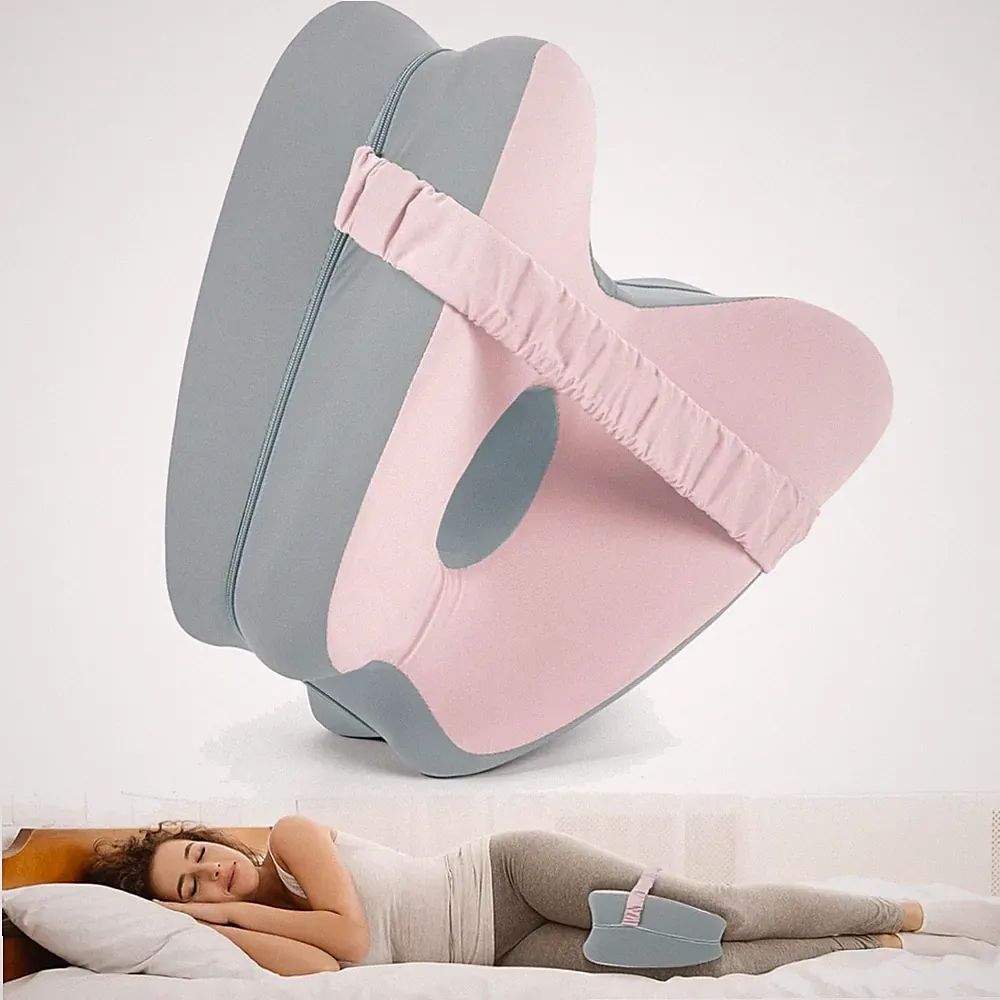Kniekissen Seitenschläfer Memory Foam Orthopädisch Weich