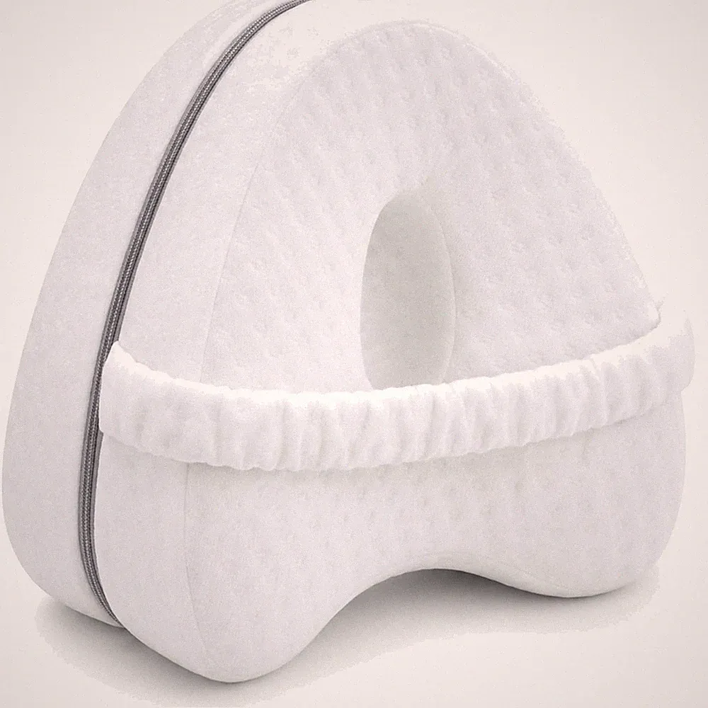Kniekissen Seitenschläfer orthopädisch Memory Foam abnehmbarer Bezug
