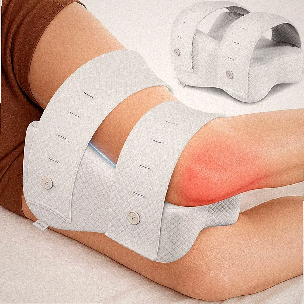 Kniekissen Seitenschläfer Orthopädisch Memory Schaum Schlafkissen Weich