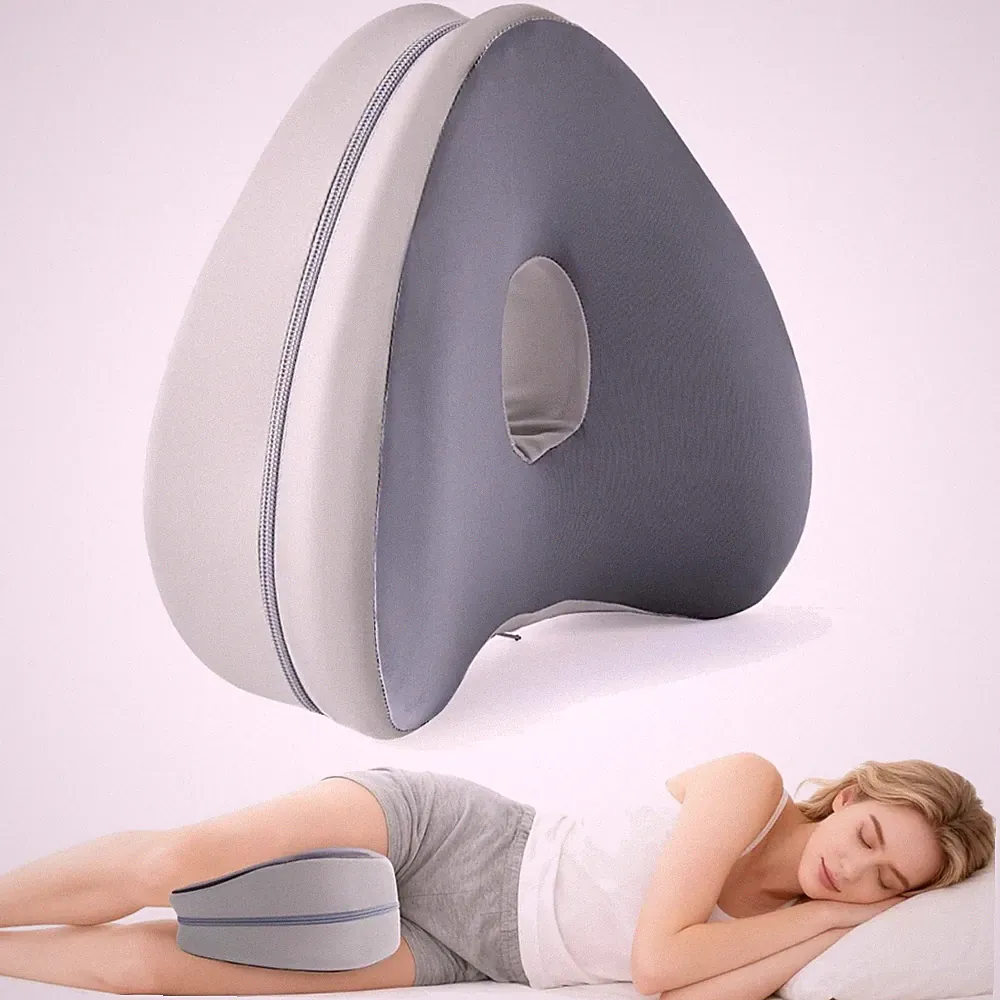 Kniekissen Seitenschläfer Orthopädisches Memory Foam Beinkissen