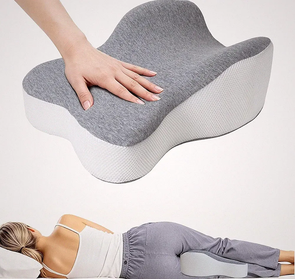 Kniekissen Seitenschläferkissen Beinkissen Memory Schaum orthopädisches Kissen