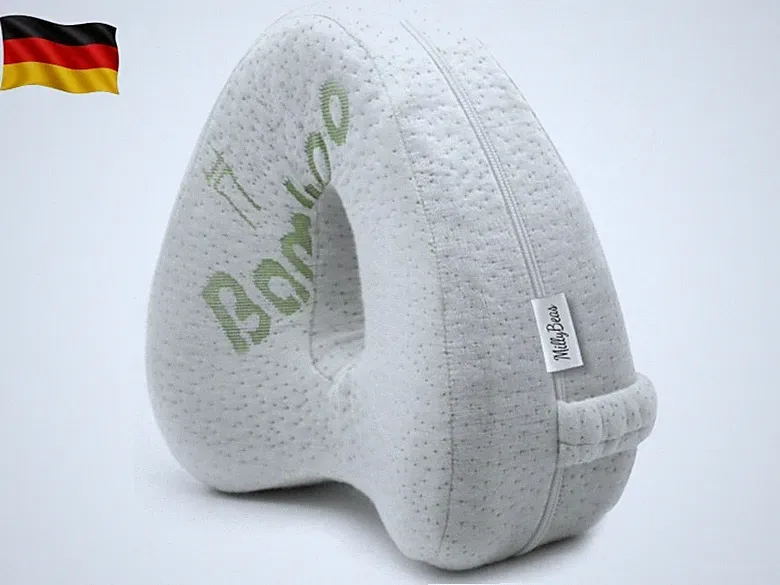 Kniekissen zum Seitenschlafen - Vom Arzt entworfenes orthopädisches