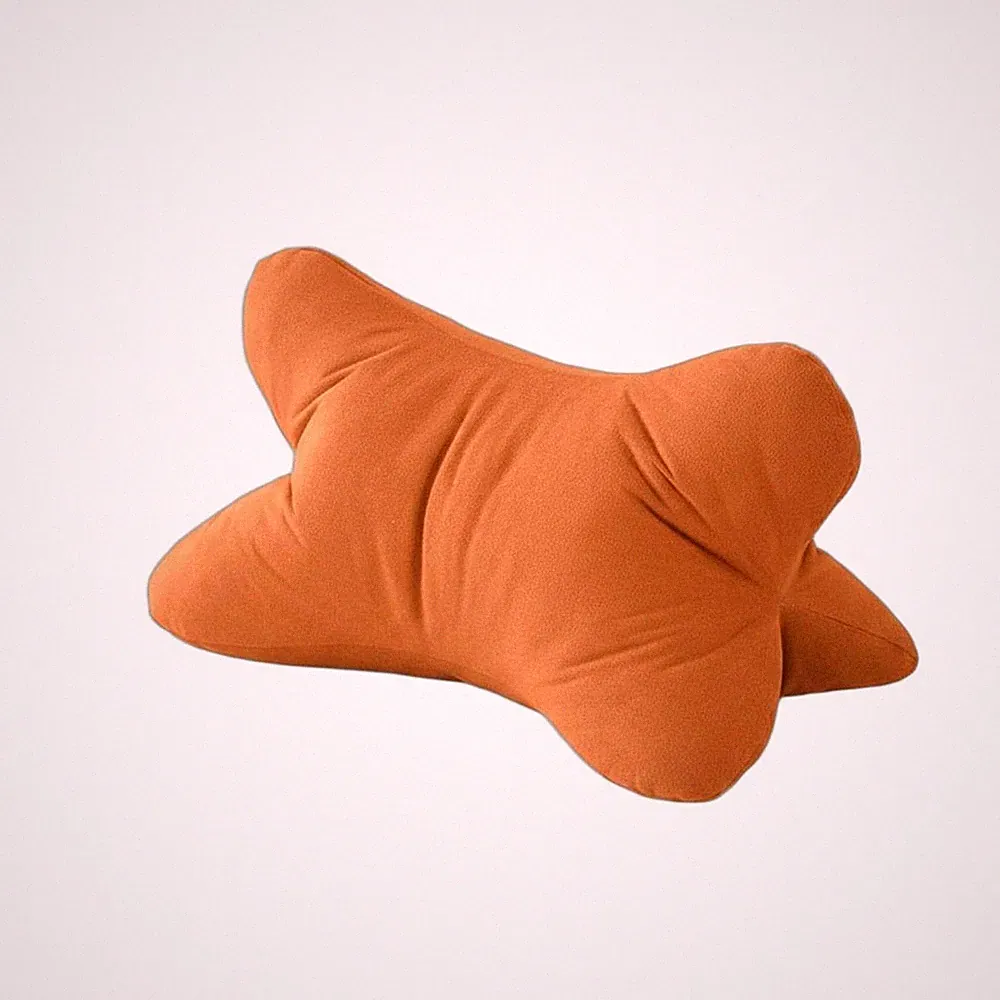 Knochenförmiges Kissen Mehrzweck Stützkissen weiches Textil für Bett, Schreibtisch