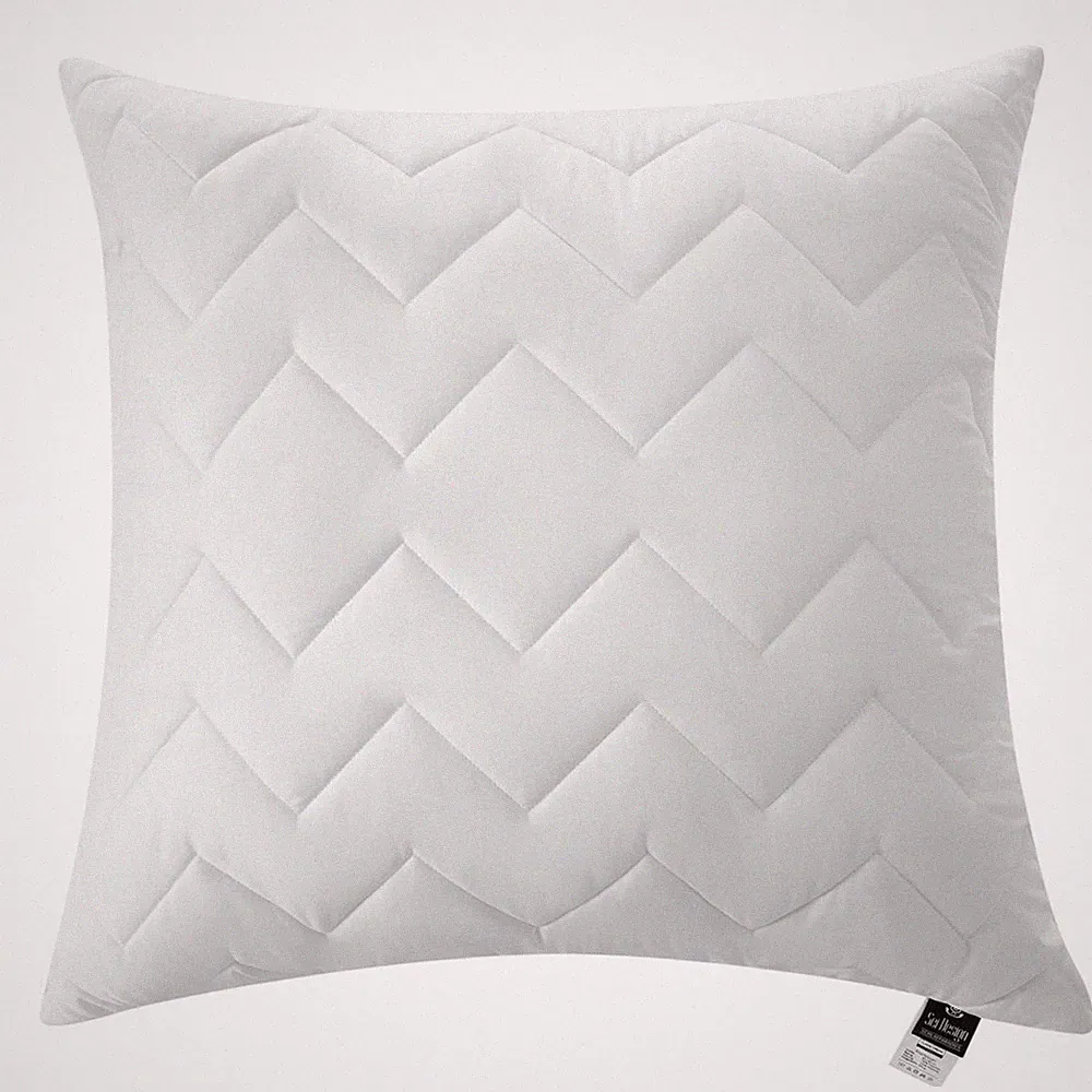 Kopfkissen Kissen 80x80 cm Mikrofaser gesteppt für Allergiker geeignet kochfest