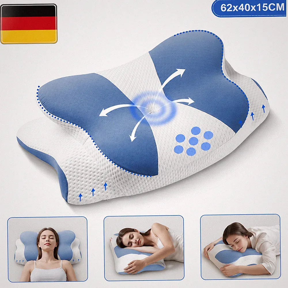Kopfkissen Memory Foam Ergonomisches Nackenstützkissen Für Seitenschläfer Kissen