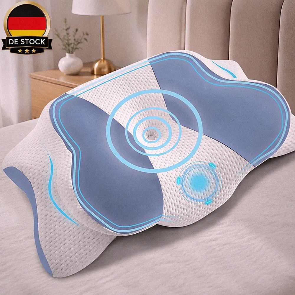 Kopfkissen Memory Foam Für Seitenschläfer Ergonomisches Orthopädisch Kissen DE