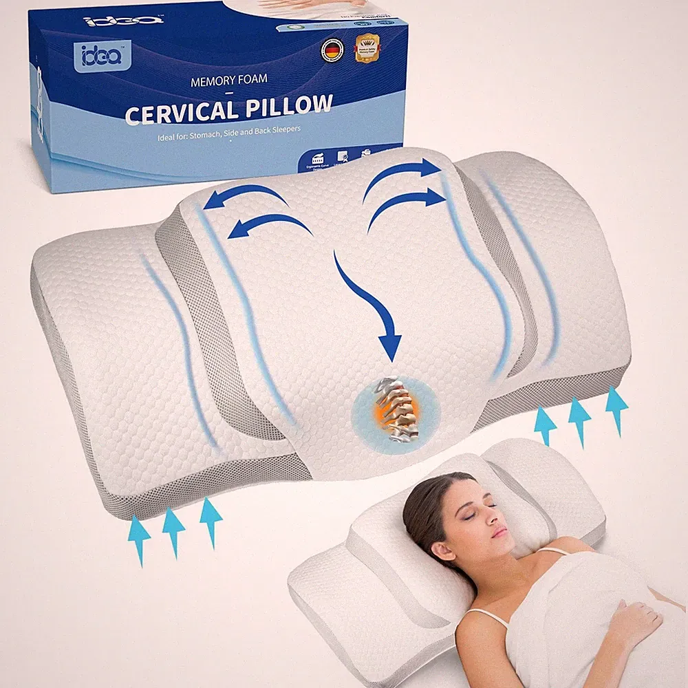 Kopfkissen Memory Foam Kissen, Kopfkissen, Nackenkissen, Seitenschläferkissen