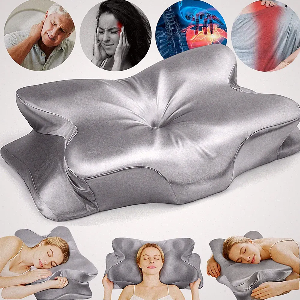 Kopfkissen Memory Foam Kissen Nackenstützkissen Orthopädisches Kissen 63cm