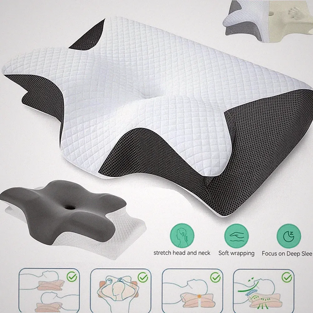 Kopfkissen Memory Foam Kissen Nackenstützkissen Orthopädisches Schlafkissen