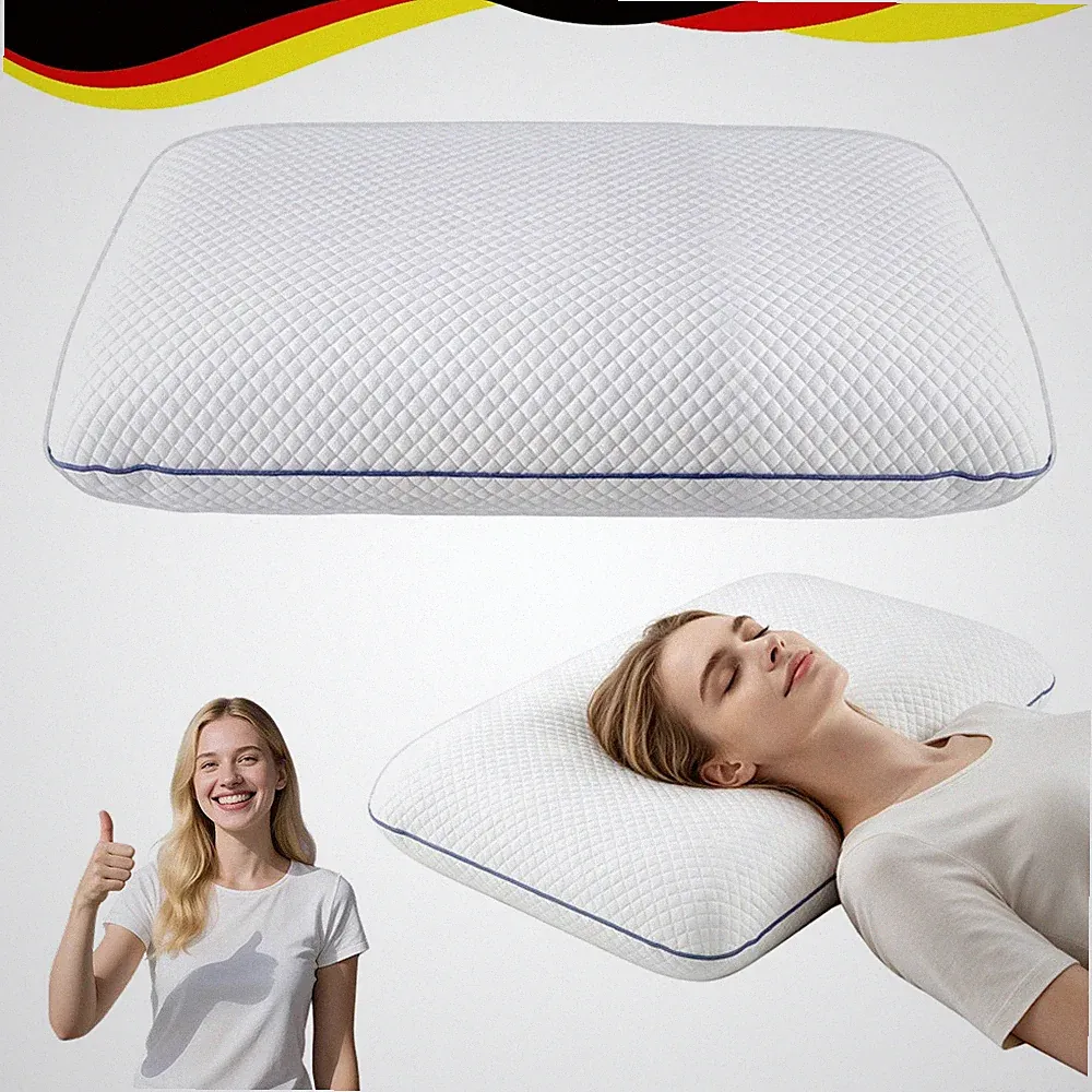 Kopfkissen Memory Foam Kissen Orthopädisches Schlafkissen Nackenkissen 60x40 cm