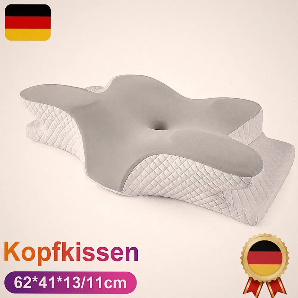 Kopfkissen Memory Foam Kissen Seitenschläferkissen Für Rückenschläfer DE DHL
