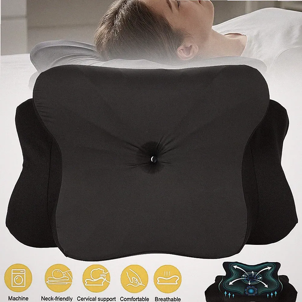 Kopfkissen, Memory Foam Nackenkissen, Seitenschläferkissen, Ergonomisches Kissen
