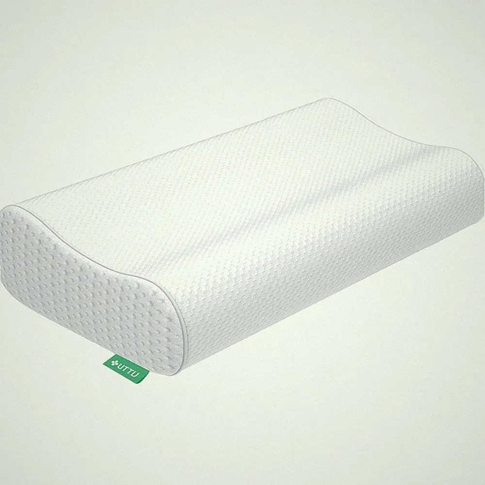 Kopfkissen Memory Foam Nackenschmerzen Ergonomisch verstellbar 60x36cm