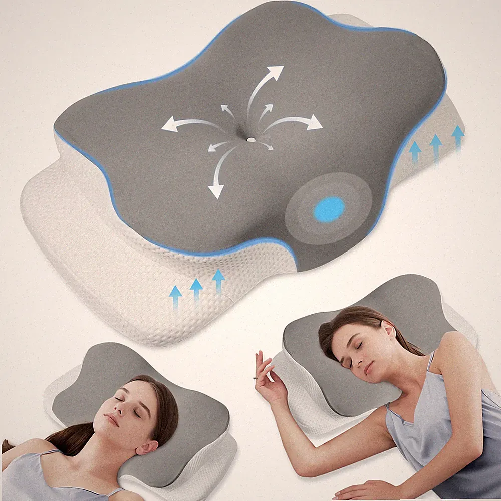 Kopfkissen Memory Foam Nackenstützkissen Orthopädisches Kissen Nackenkissen