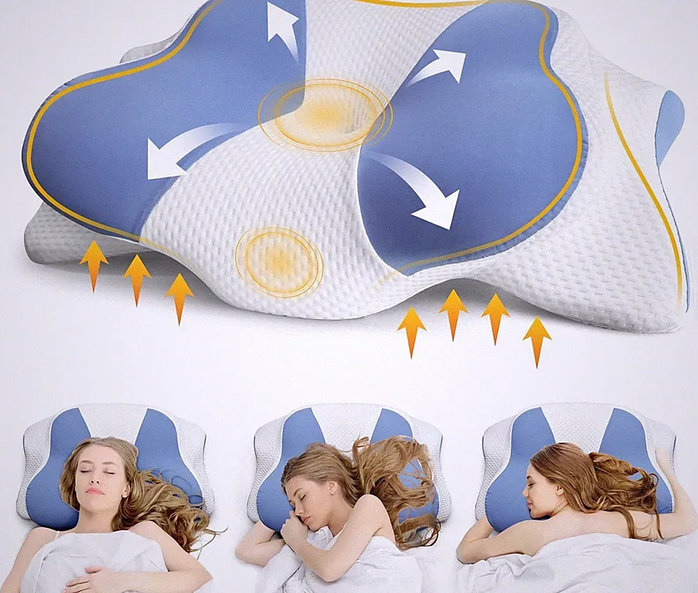 Kopfkissen Nackenkissen Orthopädisches Kissen Memory Foam Kissen Schlafkissen