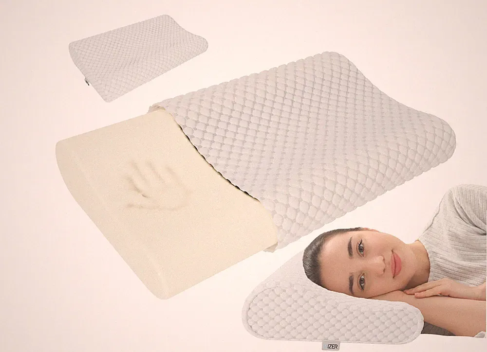 Kopfkissen Nackenkissen profiliertes orthopädisches VISCO memory