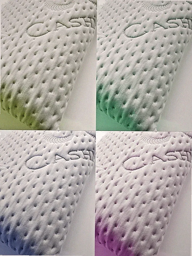 Kopfkissen Orthopädisches Kissen Cashmere Visco-Gel Kopfkissen Soft 13cm Hoch