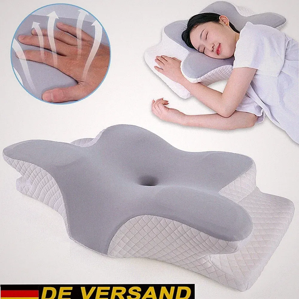 Kopfkissen Orthopädisches Kissen, Kopfkissen Nackenschmerzen aus Memory Foam DE