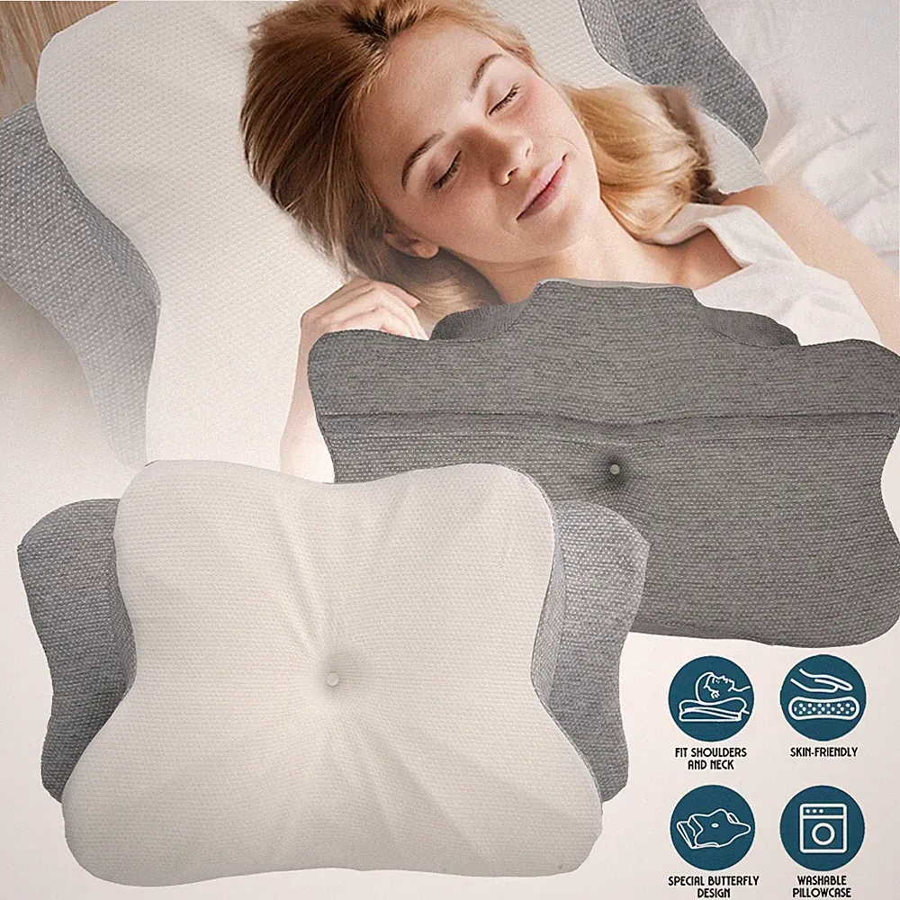 Kopfkissen Orthopädisches Kissen, Kopfkissen Nackenschmerzen aus Memory Foam DHL