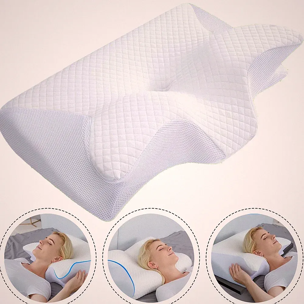 Kopfkissen Orthopädisches Kissen Reisekissen Ergonomisch Schmerzen Ergonomisch