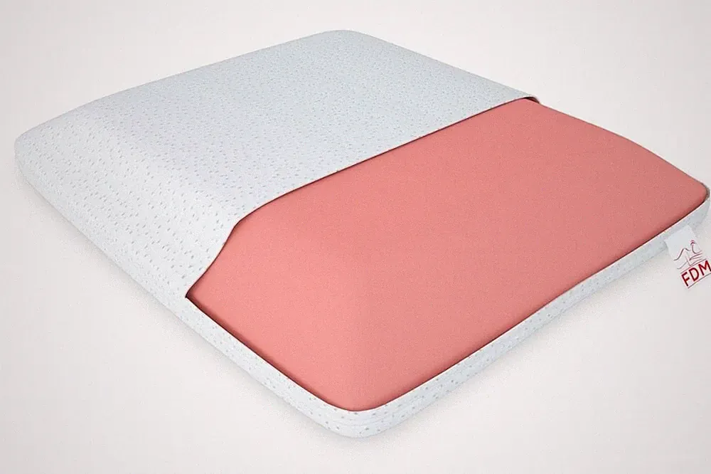 Kopfkissen Orthopädisches Nackenkissen ROSA VISCO Memory Foam 50 x 60 x 8 cm