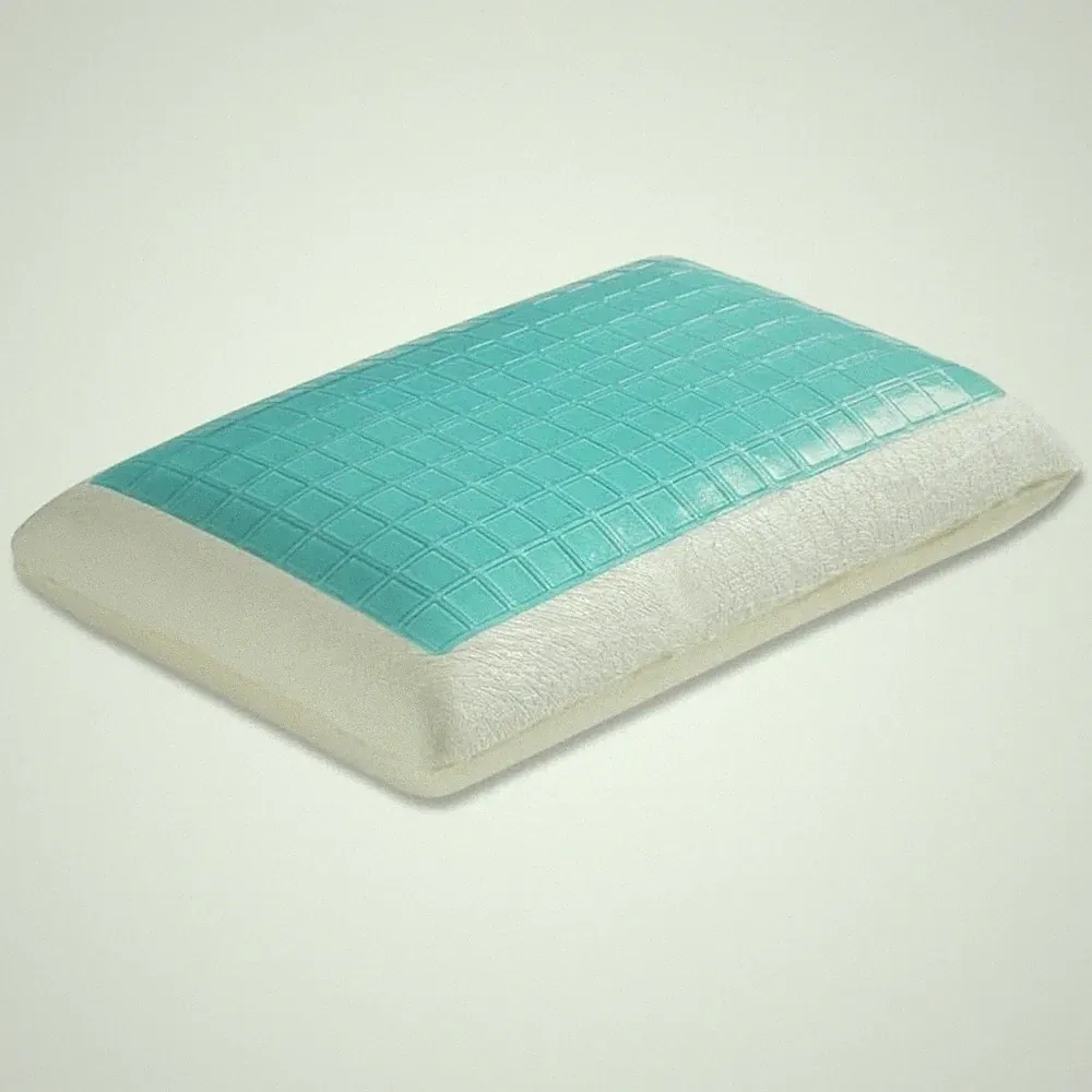 Kopfkissen Orthopädisches Visco Nackenstützkissen Schlafkissen Gel 60x40x15