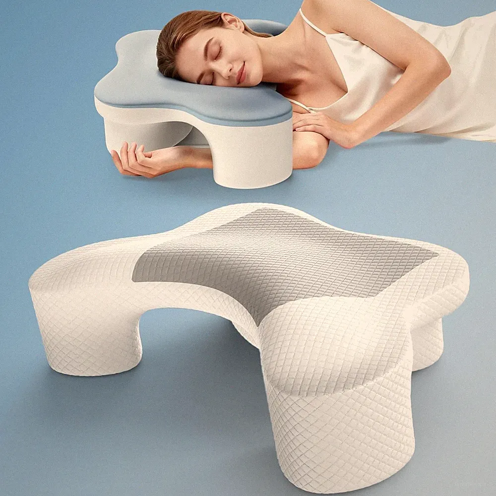 Kopfkissen Seitenschläfer Memory Foam Orthopädisch ergonomisch