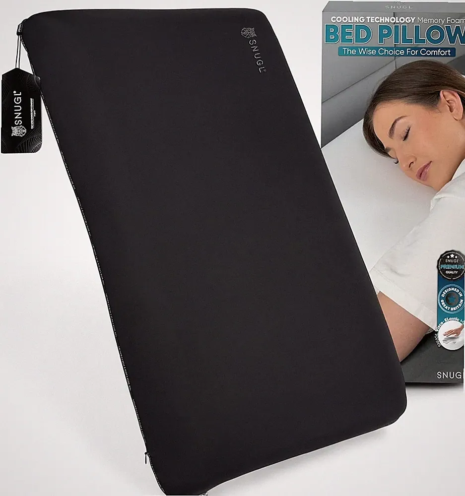 Kühlendes Memory Foam Kissen – Orthopädisches Seitenschläferkissen für Nacken...