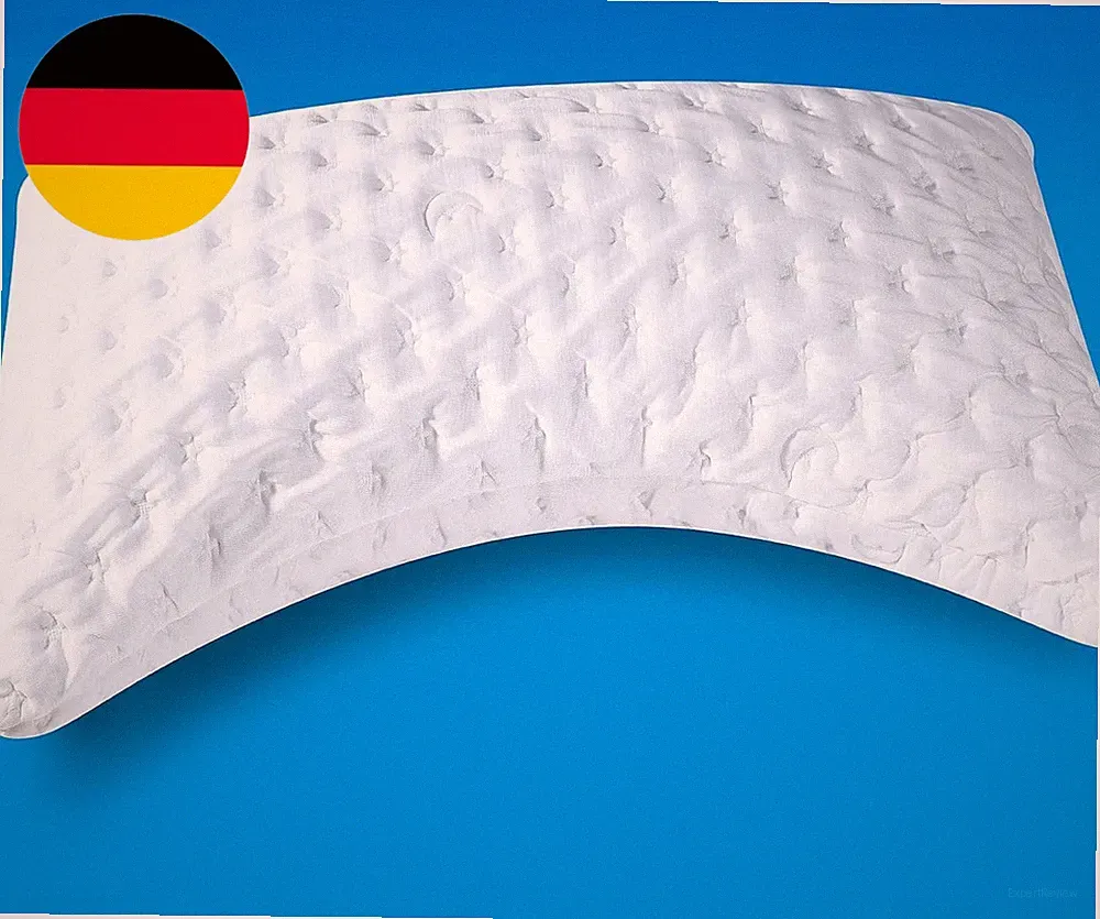 Kühlendes Seitenschläfer-Kissen Für Nacken- Und Schulterstütze – Kissen Aus Gesc